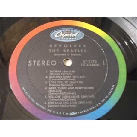 The Beatles - Revolver Vinyl LP Record - Original 1966 RCA Contract Pressing For Sale