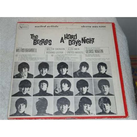 The Beatles - Hard Days Night Soundtrack LP Vinyl Record For Sale