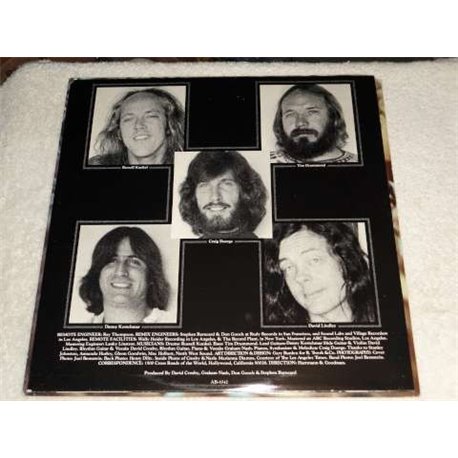 Crosby Nash - Live LP Vinyl Record For Sale