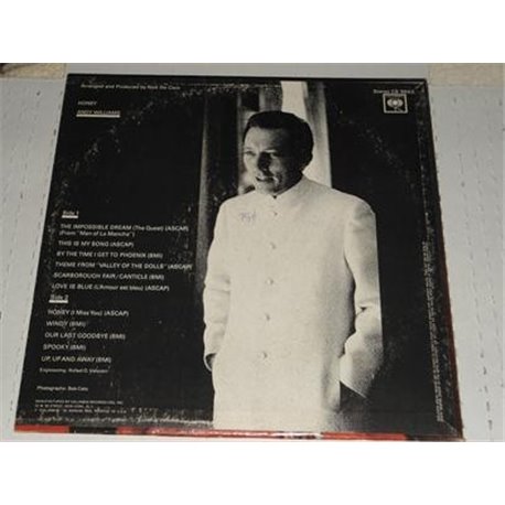 Andy Williams - Honey LP Vinyl Record For Sale