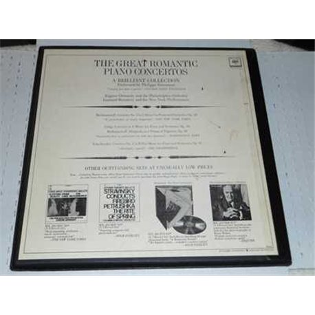 Ormandy Entremont Bernstein - The Great Romantic Piano Concertos 3 LP Box Set For Sale