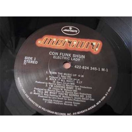 Con Funk Shun - Electric Lady LP Vinyl Record For Sale