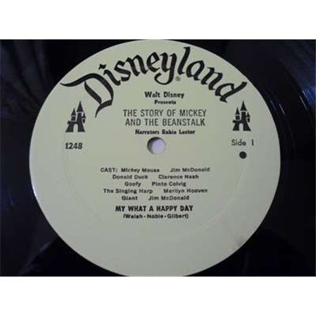 Walt Disney - Mickey and the Beanstalk LP Vinyl Record For Sale