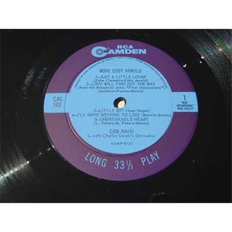 Eddy Arnold - More Eddy Arnold Vinyl LP Record For sale