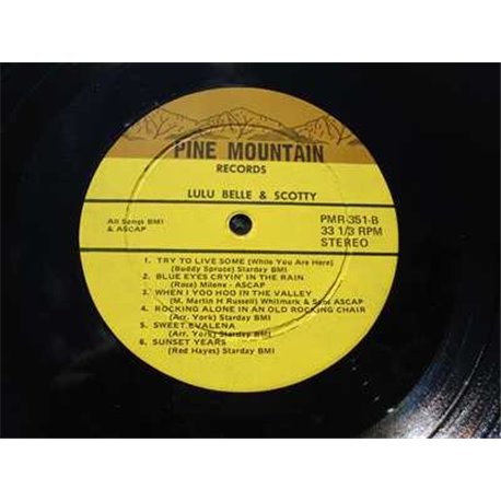 Lulu Belle And Scotty - Sweethearts Still Vinyl LP For Sale