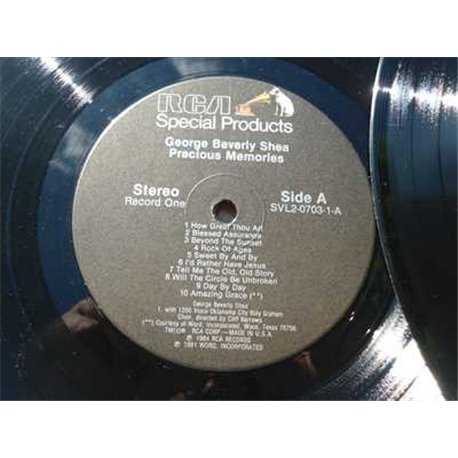 George Beverly Shea - Precious Memories 2x Vinyl LP Set Sale
