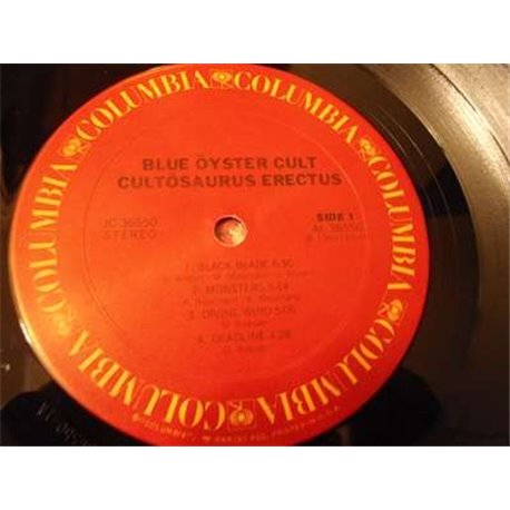 Blue Oyster Cult - Cultosaurus Erectus Vinyl LP Record For Sale