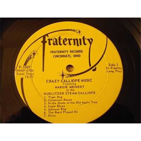 Margie Meinert - Crazy Calliope Music Vinyl LP Record For Sale
