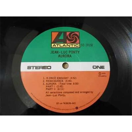 Jean-Luc Ponty - Aurora Vinyl LP Record For Sale