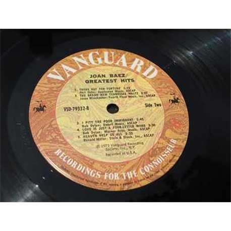 Joan Baez - Hits / Greatest & Others Vinyl LP Record For Sale