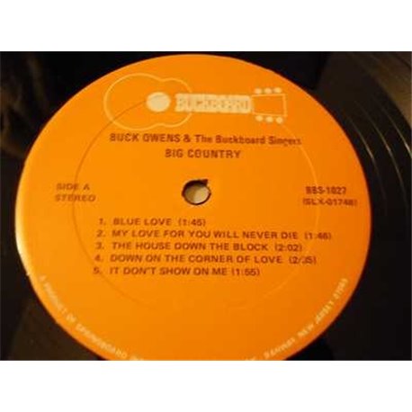 Buck Owens - Big Country Vinyl LP Record For Sale