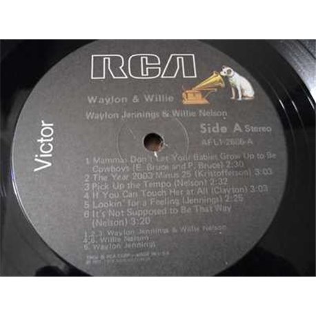 Waylon And Willie - Self Titled Vinyl LP Record For Sale