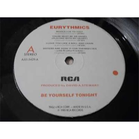 Eurythmics - Be Yourself Tonight Vinyl LP Record For Sale