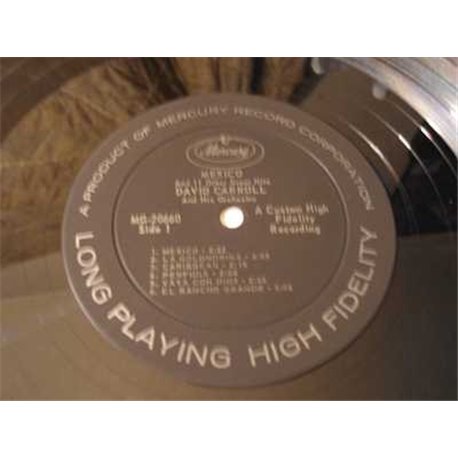 David Carroll - Mexico And 11 Other Great Hits Vinyl LP Record For Sale
