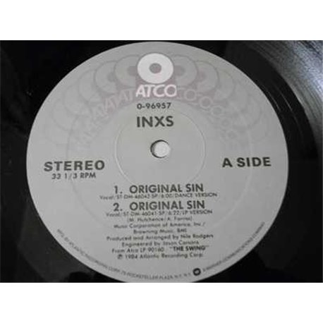 INXS - Original Sin (Dream On) 12" Single Vinyl Record For Sale