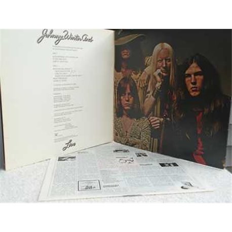 Johnny Winter And - Self Titled - LIVE LP Vinyl Record For Sale