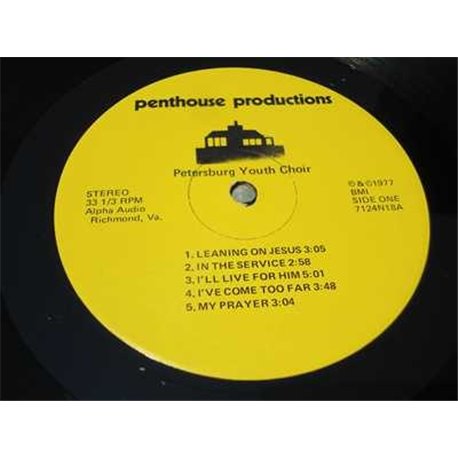 Petersburg Youth Choir - He Is LP Vinyl Record For Sale