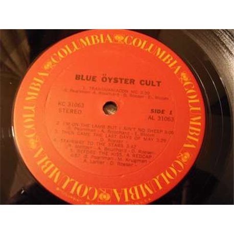 Blue Oyster Cult - Self Titled Debut LP Vinyl Record For Sale