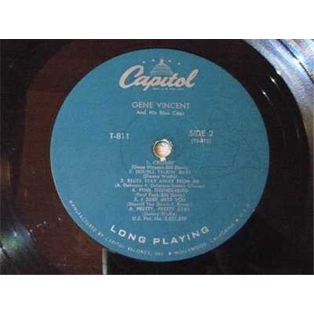 Gene Vincent And The Blue Caps - Self Titled LP Vinyl Record For Sale