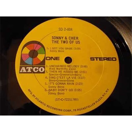 Sonny & Cher - The Two Of Us 2xLP Vinyl Record For Sale