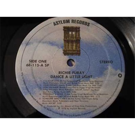 Richie Furay - Dance A Little Light LP Vinyl Record For Sale