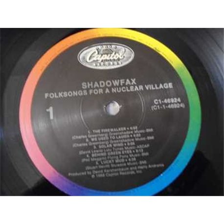 Shadowfax - Folksongs For A Nuclear Village LP Vinyl Record For Sale