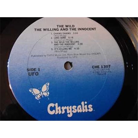 UFO - The Wild The Willing And The Innocent LP Vinyl Record For Sale