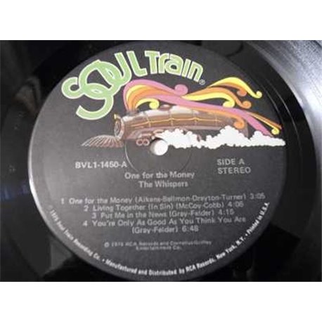 The Whispers - One For The Money LP Vinyl Record For Sale
