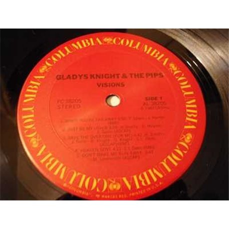 Gladys Knight & The Pips - Visions LP Vinyl Record For Sale