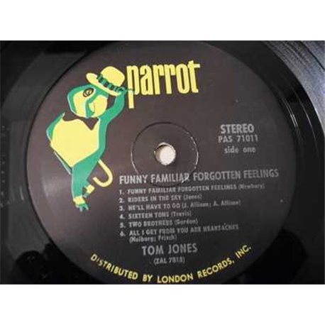 Tom Jones - Funny Familiar Forgotten Feelings LP Vinyl Record For Sale