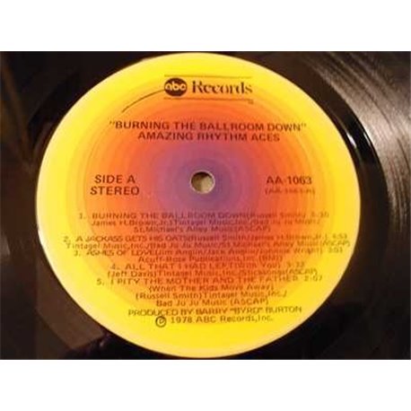 Amazing Rhythm Aces - Burning The Ballroom Down LP Vinyl Record For Sale