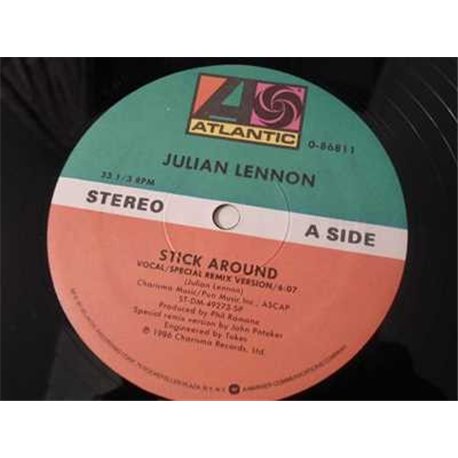 Julian Lennon - Stick Around 12" Single Vinyl Record For Sale