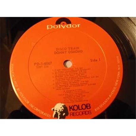Donny Osmond - Disco Train LP Vinyl Record For Sale