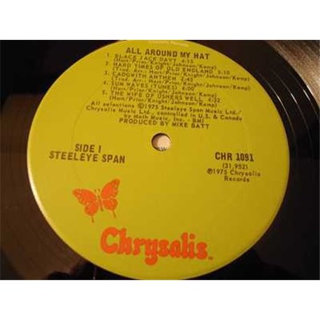 Steeleye Span - All Around My Hat LP Vinyl Record For Sale
