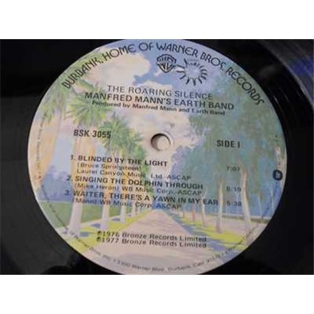 Manfred Mann's Earth Band - The Roaring Silence LP Vinyl Record For Sale