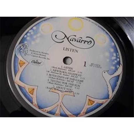 Navarro - Listen LP Vinyl Record For Sale
