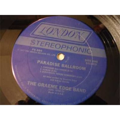 The Graeme Edge Band - Paradise Ballroom LP Vinyl Record For Sale