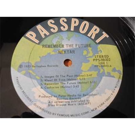 Nektar - Remember The Future LP Vinyl Record For Sale
