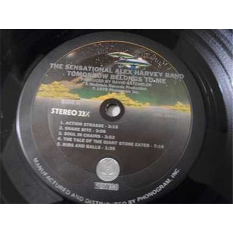 Alex Harvey - Tomorrow Belongs To Me LP Vinyl Record For Sale