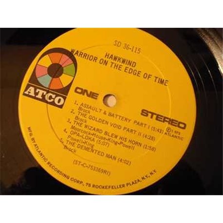 Hawkwind - Warrior On the Edge Of Time LP Vinyl Record For Sale