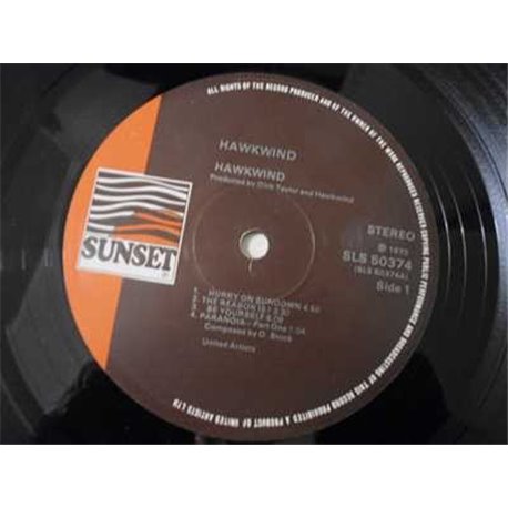 Hawkwind - Self Titled LP Vinyl Record For Sale