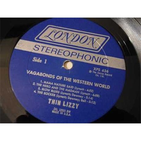 Thin Lizzy - Vagabonds Of The Western World LP Vinyl Record For Sale
