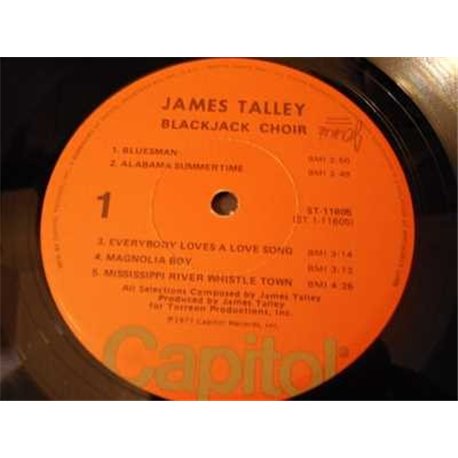 James Talley - Blackjack Choir LP Vinyl Record For Sale