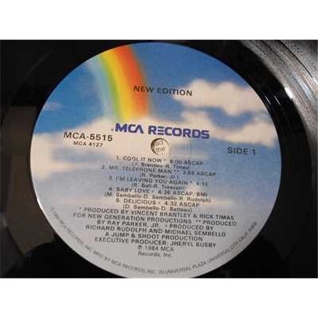 New Edition - Self Titled LP Vinyl Record For Sale