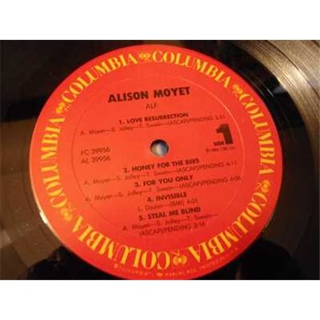 Alison Moyet - ALF LP Vinyl Record For Sale