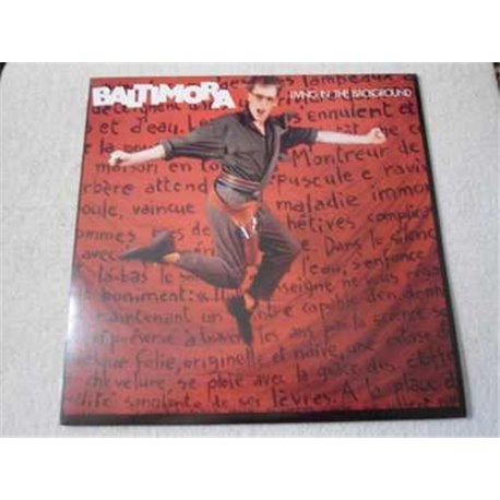 Baltimora - Living In The Background LP Vinyl Record For Sale