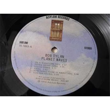 Bob Dylan - Planet Waves LP Vinyl Record For Sale