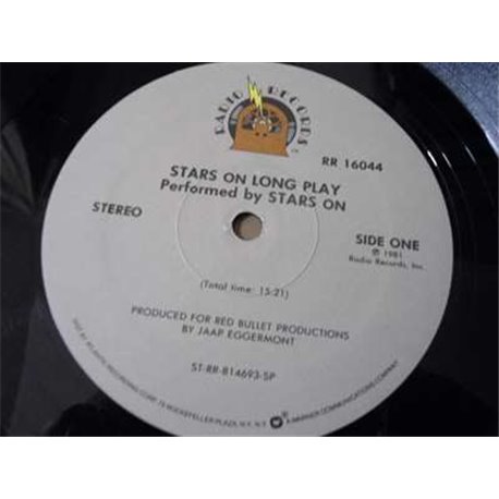 Stars On Long Play - Rock N Roll Compilation LP Vinyl Record For Sale