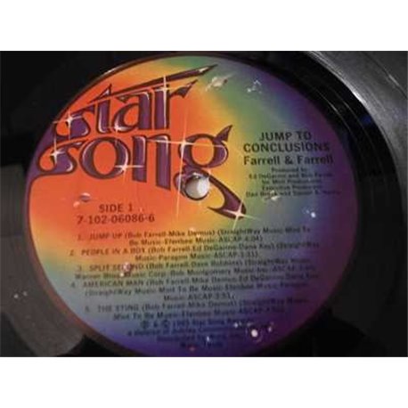 Farrell & Farrell - Jump To Conclusions LP Vinyl Record For Sale