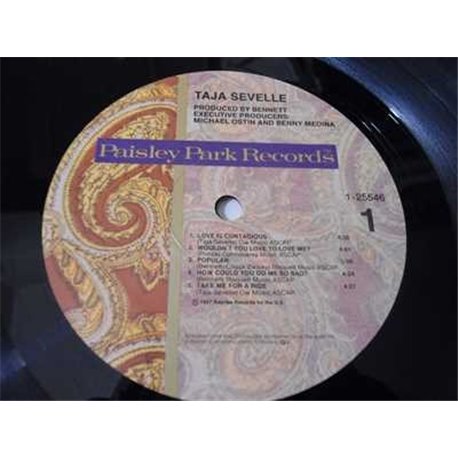 Taja Sevelle - Self Titled PROMO LP Vinyl Record For Sale